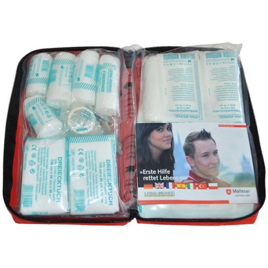 Trousse de secours 43 composants norme DIN 13164 - ALTIUM