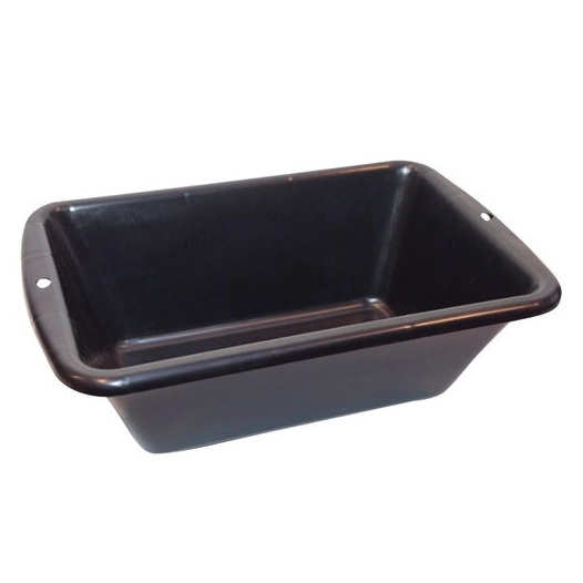 Auge maçon 12l polyéthylène noir 4210012 A - SAVY