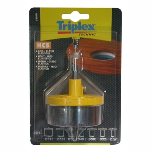 Scie cloche diam.25mm à 62mm 7 lames prof.22.5mm sc - TIVOLY