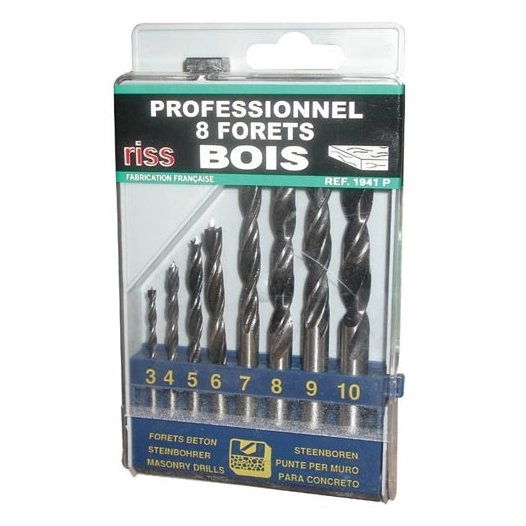 Forets bois 8p. coffret plast sc - RISS