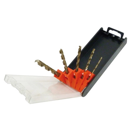 Forets HSS Cobalt 5% Tecn'x coffret 5p. sc - RISS