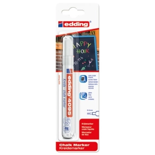 Marqueur craie liquide blanc - EDDING