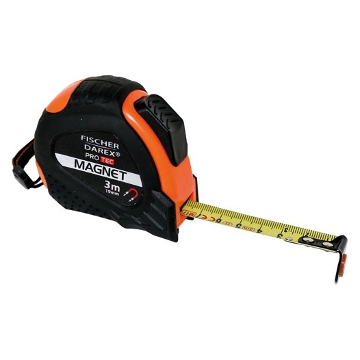 12 Mesure 3mx19mm autobloquant bi matière, magnétique vrac - FISCHER DAREX