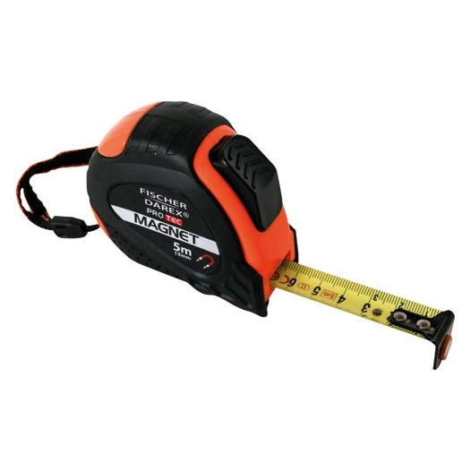 12 Mesure 5mx19mm autobloquant, magnétique,bi matière vrac - FISCHER DAREX