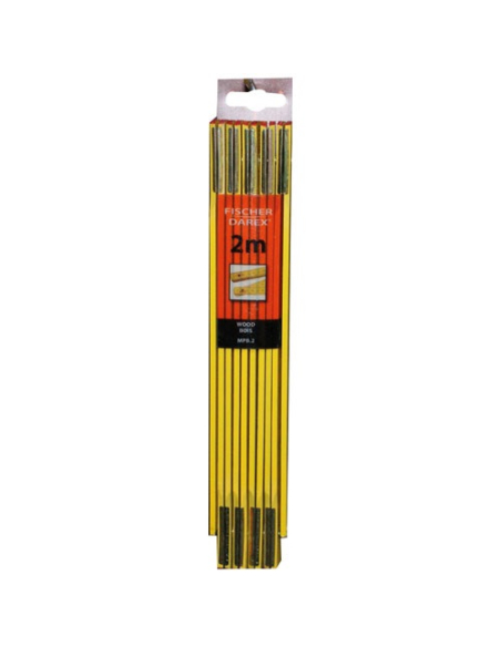 Mètre 2m bois 10 branches s/c - FISCHER DAREX