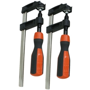 Serre joint 150mm poignée bimatière lot de 2 - FISCHER DAREX