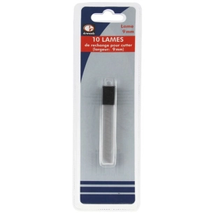 6 Lames de cutter 9mm x10 - EVOE