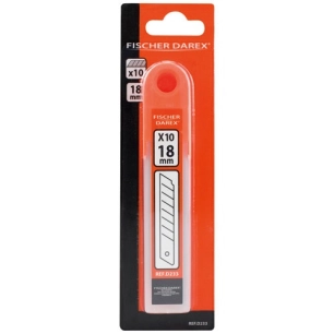 Lame cutter 18mm darex/10 blister - FISCHER DAREX