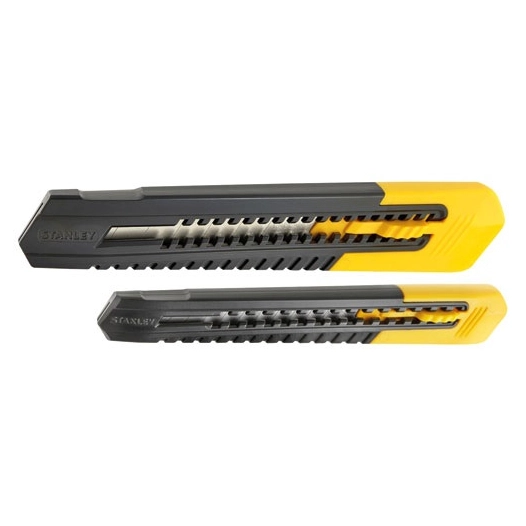 Cutters 9 et 18 mm sm Lot de 2 - STANLEY