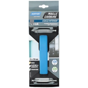 Cale a poncer 93x230 + 4 grilles platre grain assortis - NORTON