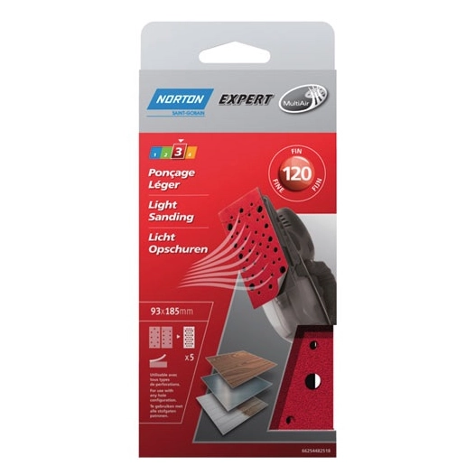 Garniture multi air 93x185 g.120 expert - NORTON