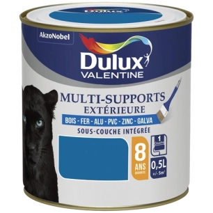 Valentine multisupport extérieure 0.5l bleu breton - DULUX VALENTINE