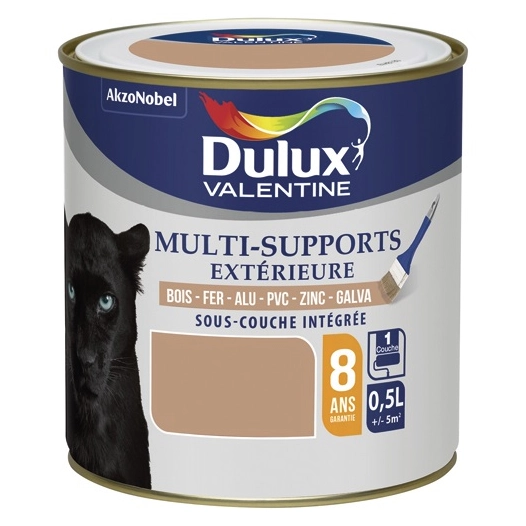 Peinture multisupport extérieure 0.5l iroko - DULUX VALENTINE