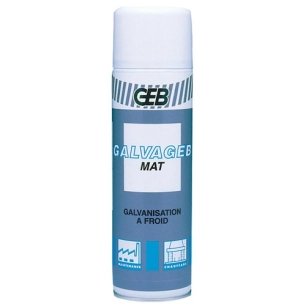 Galvanisant à froid Galvageb mat aérosol 650/500ml - GEB