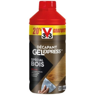 Décapant gel express bois 1litre +20% offerts - V33