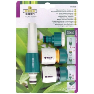 Kit arrosage nez, raccord, reducteur et lance 19mm - RACO EXPERT
