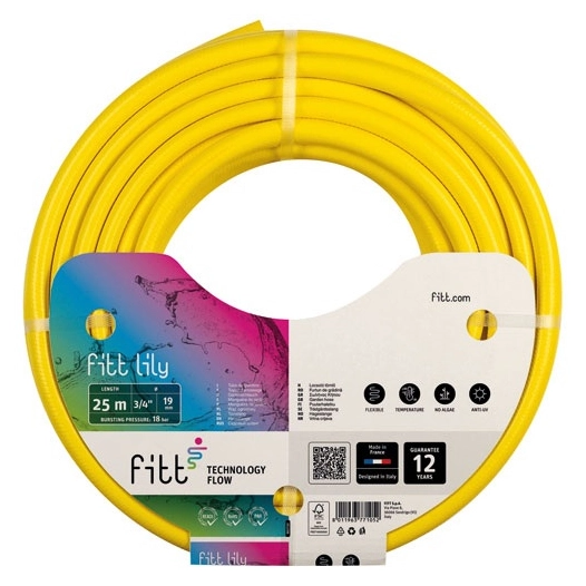 Tuyau fitt lily jaune d19mm x25m - FITT