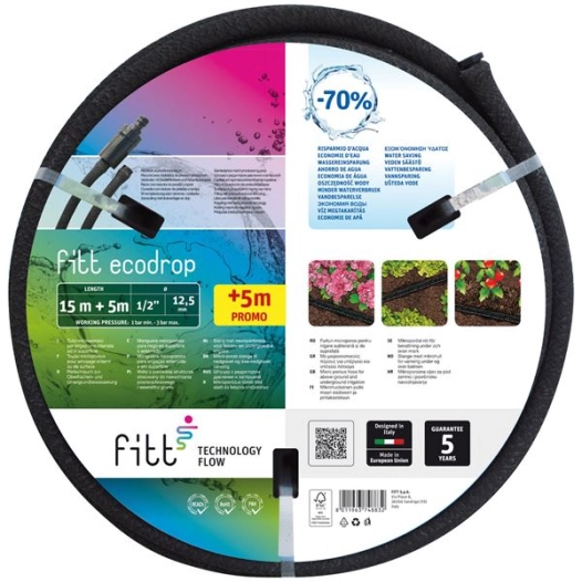 Kit tuyau poreux 13-16mm 1/10 litres heure 15m+5m gratuits - FITT