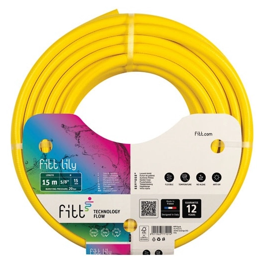 Tuyau fitt lily jaune d 15mm x 25m - FITT