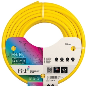 Tuyau fitt lily jaune d 15mm x 25m - FITT
