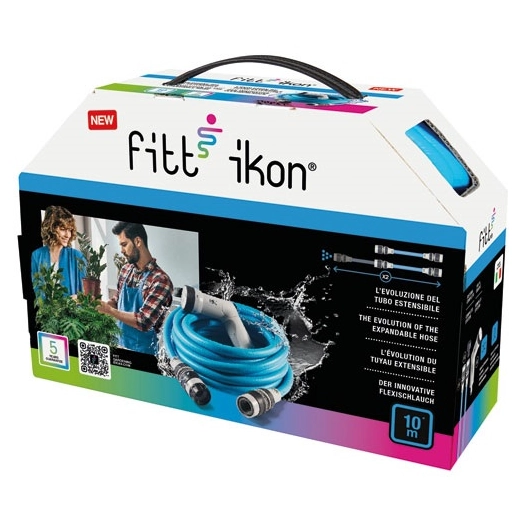 Tuyau extensible Ikon 10m bleu - FITT