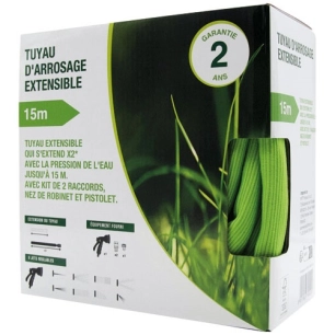 Tuyau extensible No Name 15m vert - SANS MARQUE