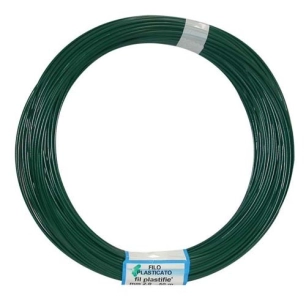 Fil attache vert 2mm rlx 50m plasti12 - FILOMAT