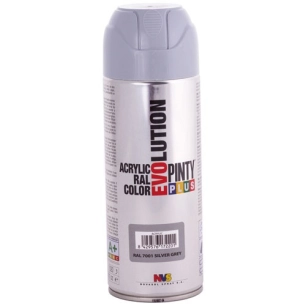 Pinty plus évolution bbe 400ml gris argent mat ral 7001 - NOVASOL
