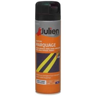 Julien aérosol marquage 500ml noir mat - JULIEN