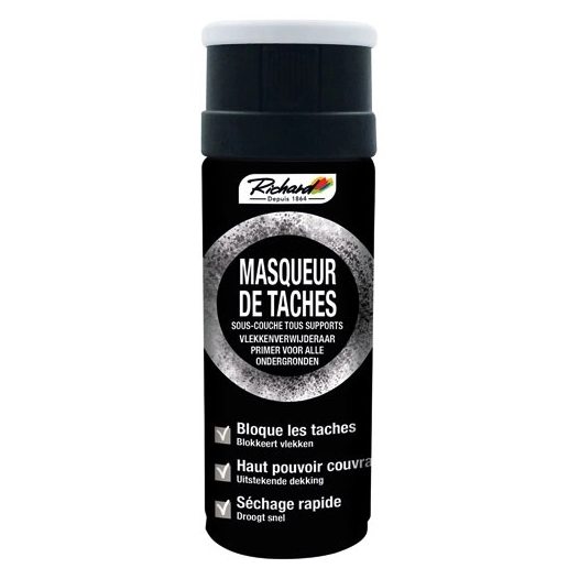 Aérosol 400ml sous couche masqueur de taches blanc - RICHARD COLORANTS