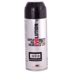 Pinty plus évolution bbe 400ml noir de sécurité mat ral 9 - NOVASOL