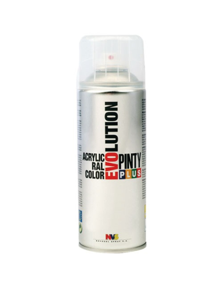 Bombe peinture - brillante - gris RAL7042 - 400 mL - PINTY