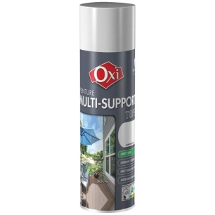 Peinture top 3 multi supports satin 400ml aluminium - OXI