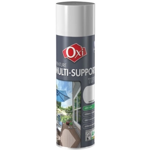 Peinture top 3 multi supports satin 400ml gris clair - OXI