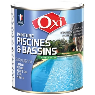 Peinture piscines et bassins absolue 2.5l bleu azur - OXI