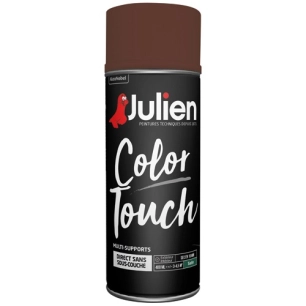 Bombe peinture Color Touch - 400 mL - brun châtaigne satin - JULIEN