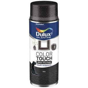Aérosol Color Touch effet martelé noir 400ml - DULUX VALENTINE