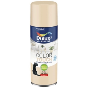 Aerosol color touch brillant ivoire 400 ml - DULUX VALENTINE