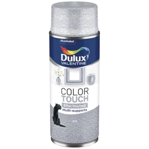 Aérosol Color Touch effet martelé gris alu 400ml - DULUX VALENTINE