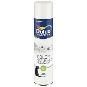 Aérosol Color Touch mat blanc 600ml - DULUX VALENTINE
