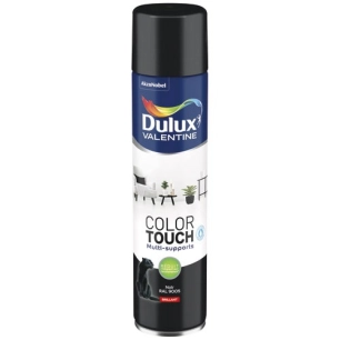 Aérosol Color Touch brillant noir 600ml - DULUX VALENTINE