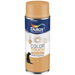 Aérosol Color Touch effet métal or 400ml - DULUX VALENTINE