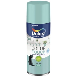 Aérosol Color Touch satin vert jade 400ml - DULUX VALENTINE
