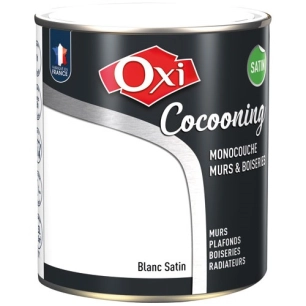 Murs bois satin blanc 2.5l - OXI
