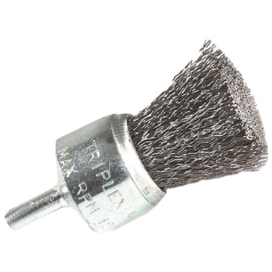 Brosse métal pinceau sur tige t6 vrac - TIVOLY