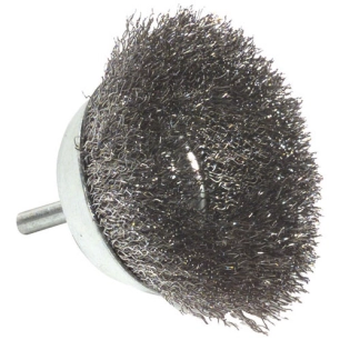 Brosse coupe 75mm métal sur tige t6 vrac - TIVOLY