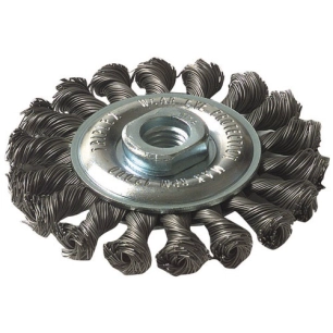 Brosse circulaire M14 95mm torsadée blister - TIVOLY