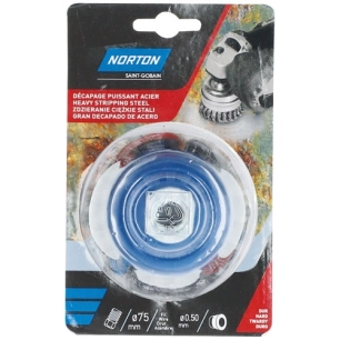 Brosse meuleuse coupe torsadé acier 75 Norton - NORTON