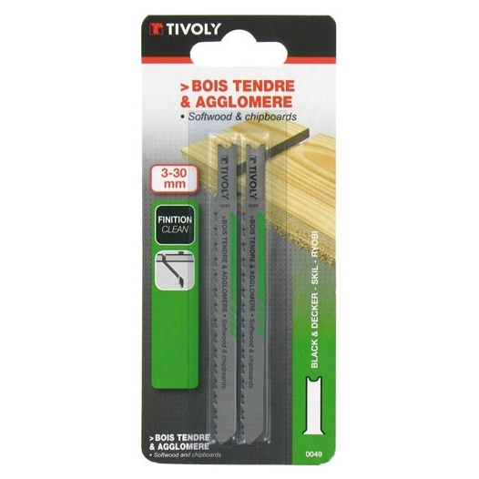 Lame scie sauteuse b&d bois bl2 - TIVOLY