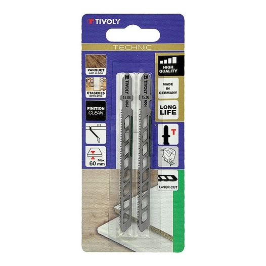 Lames de scie sauteuse technic bl2 - TIVOLY